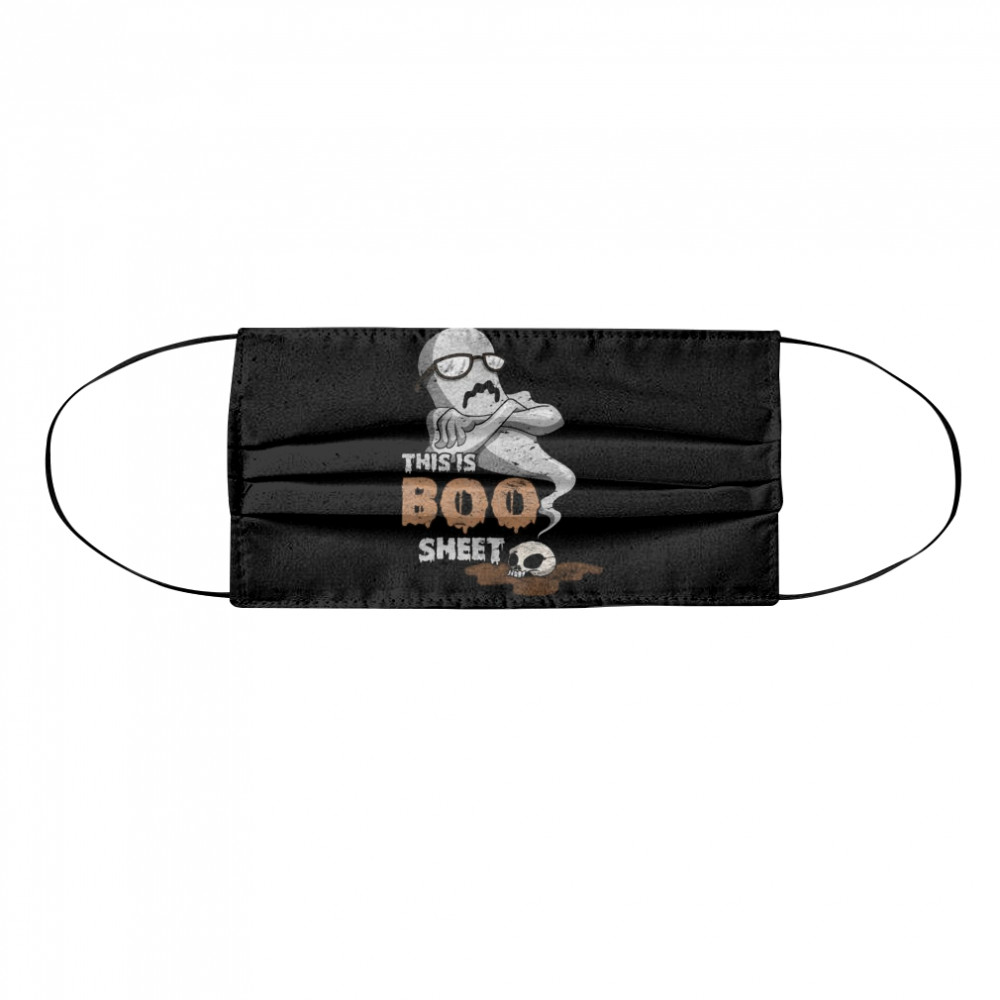 This Is Boo Sheet Halloween Cloth Face Mask