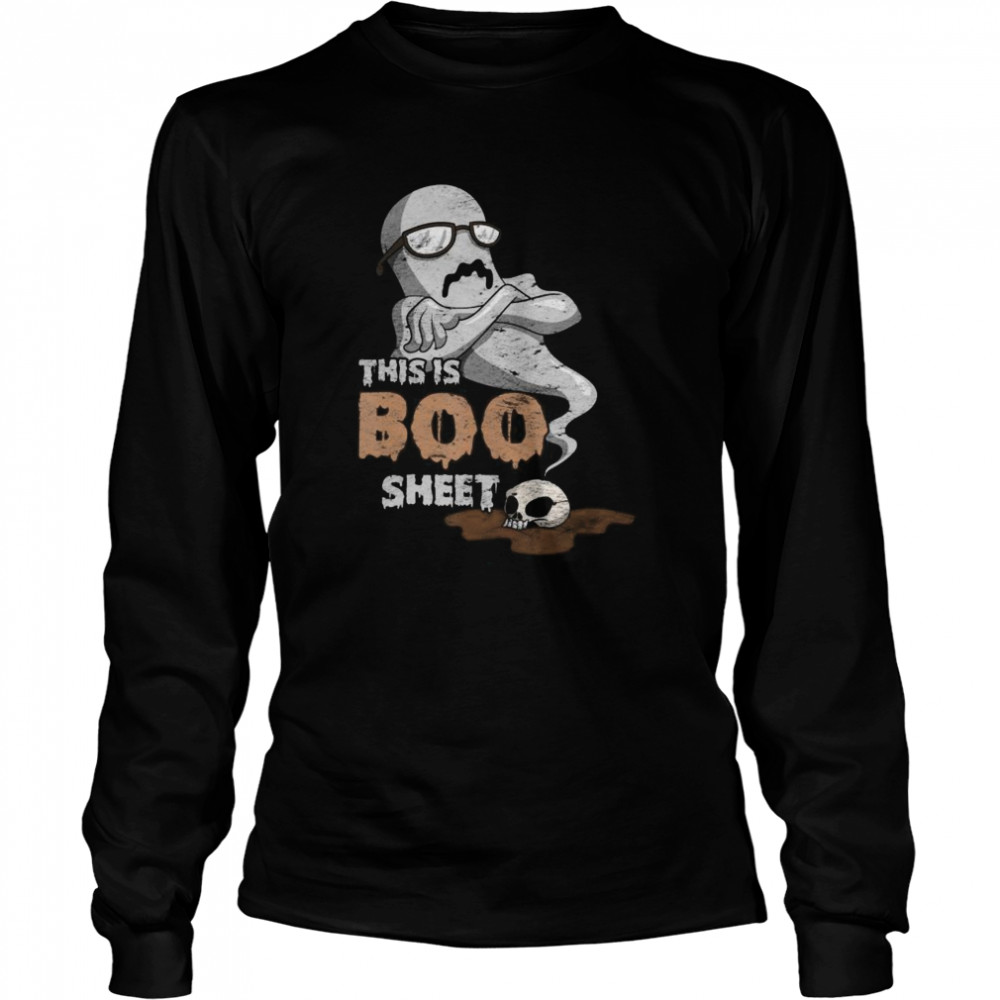 This Is Boo Sheet Halloween Long Sleeved T-shirt