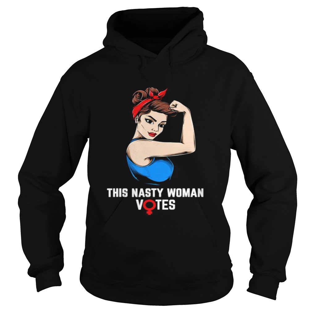 This Nasty Woman Votes Feminist Election Voting Hoodie