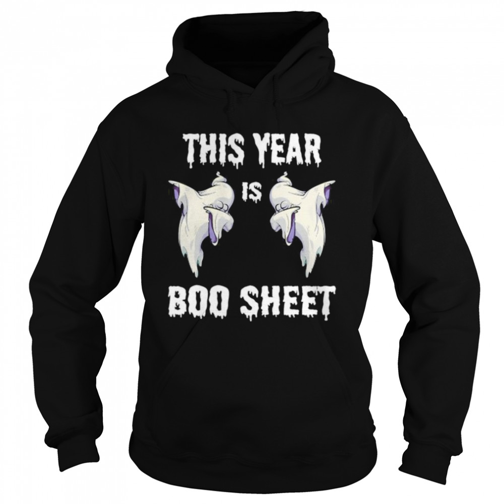 This Year Is Boo Sheet Funny Ghost Boo Halloween 2020 Sucks Unisex Hoodie