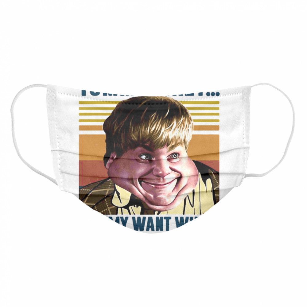 Tommy Likey Tommy Want Wingy Vintage Cloth Face Mask