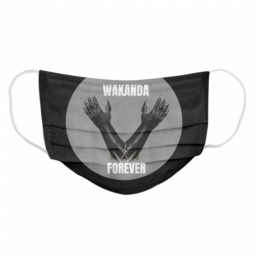 Wakanda Forever Black Panther Chadwick Boseman Cloth Face Mask