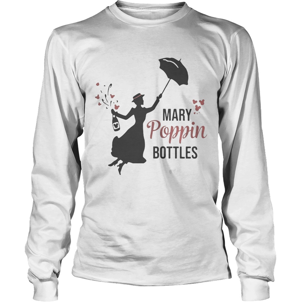Wine Mary Poppin Bottles Long Sleeve