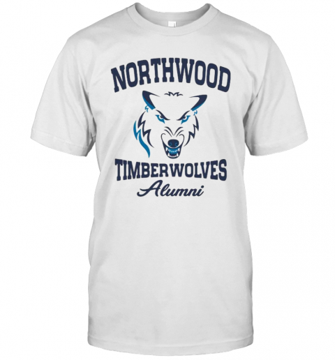 Wolf Northwood Timberwolves Alumni T-Shirt