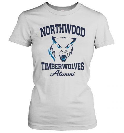 Wolf Northwood Timberwolves Alumni T-Shirt Classic Women's T-shirt