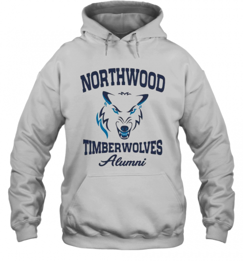Wolf Northwood Timberwolves Alumni T-Shirt Unisex Hoodie