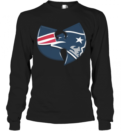 Wu Tang New England Patriots T-Shirt Long Sleeved T-shirt 