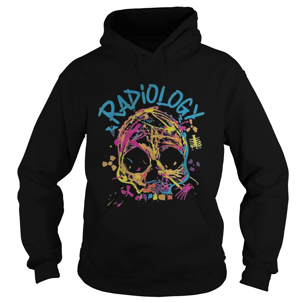 skull radiology color Hoodie