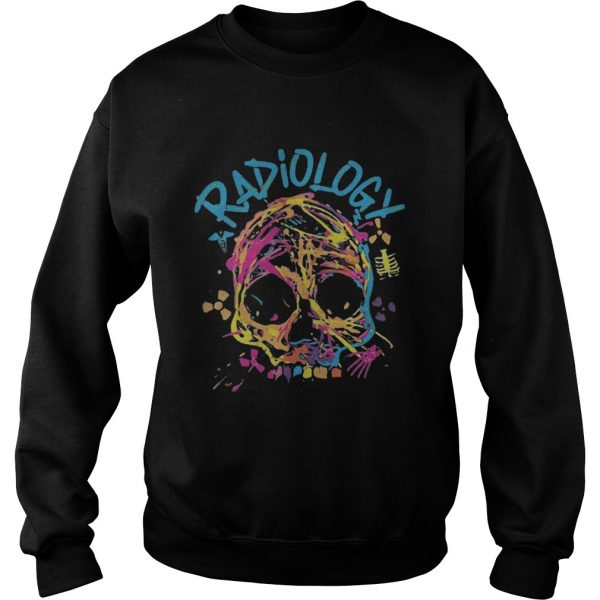 skull radiology color  Sweatshirt