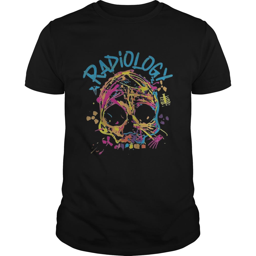 skull radiology color Unisex