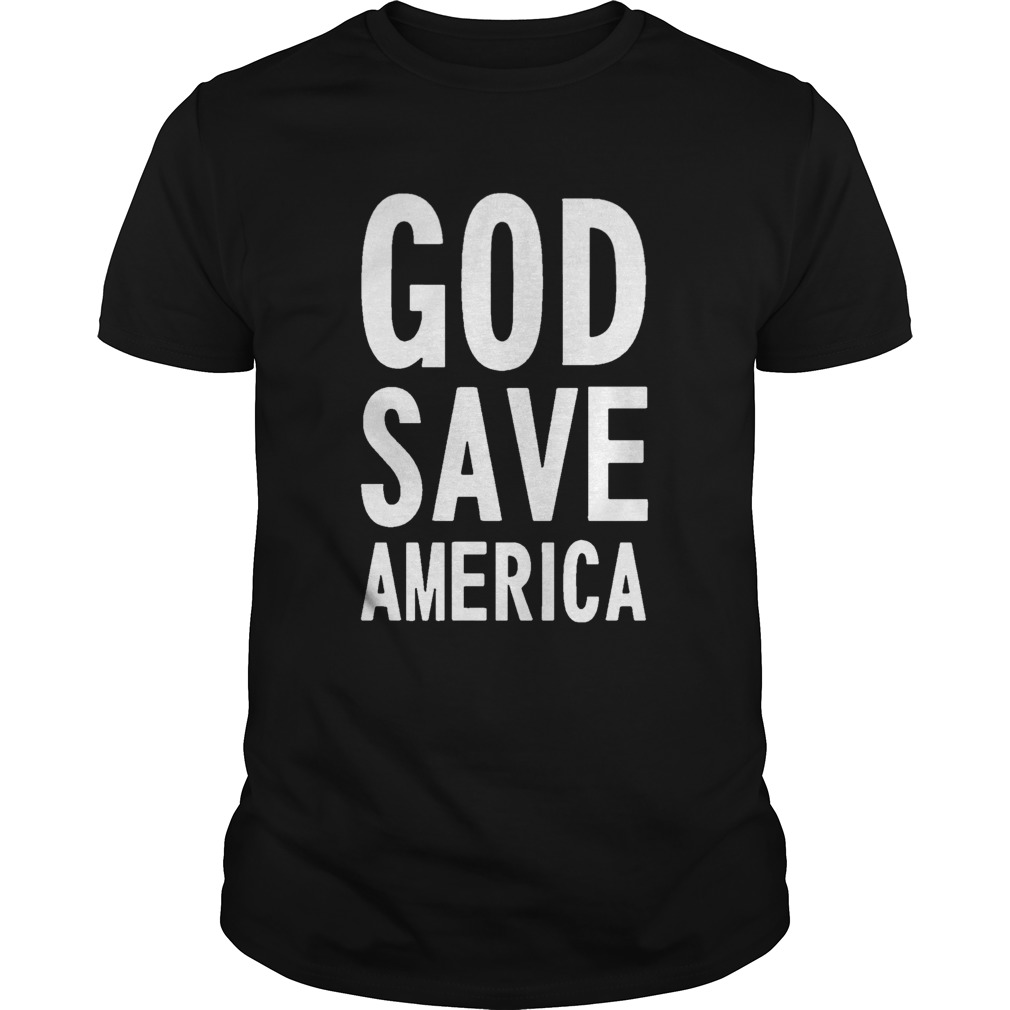 Kanye West God Save America shirt