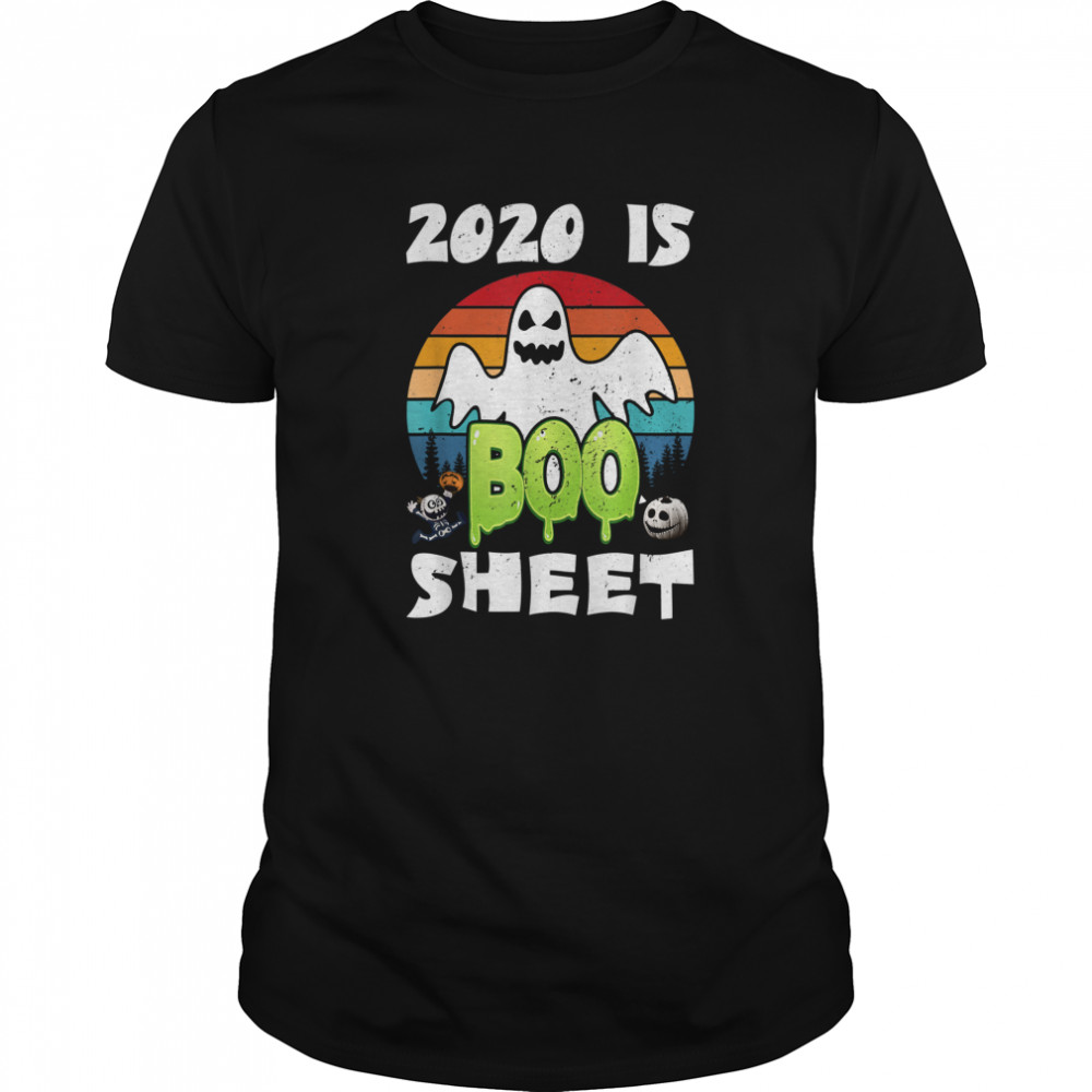 2020 Is Boo Sheet Mask Ghost Halloween shirt