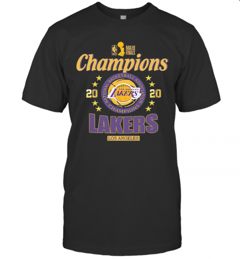 2020 Los Angeles Lakers National Basketball Association Champions T-Shirt