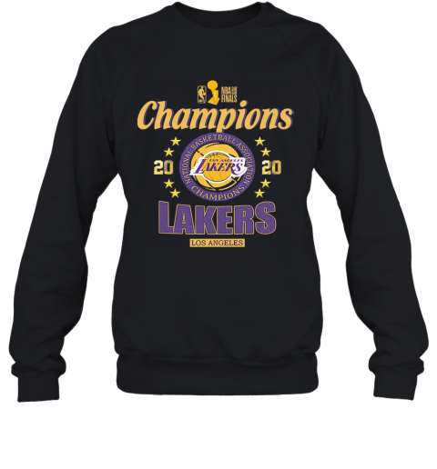 2020 Los Angeles Lakers National Basketball Association Champions T-Shirt Unisex Sweatshirt