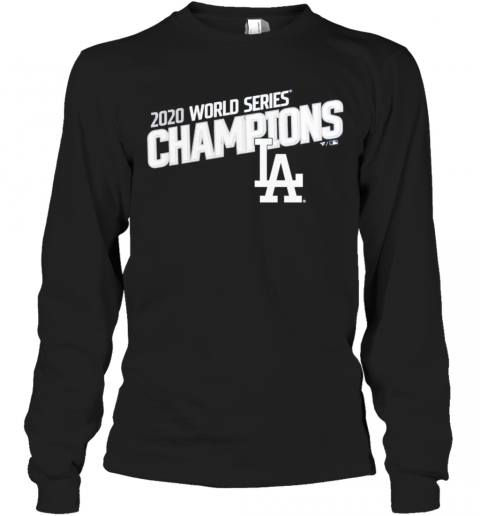 2020 World Series Champions Los Angeles Dodgers T-Shirt Long Sleeved T-shirt 