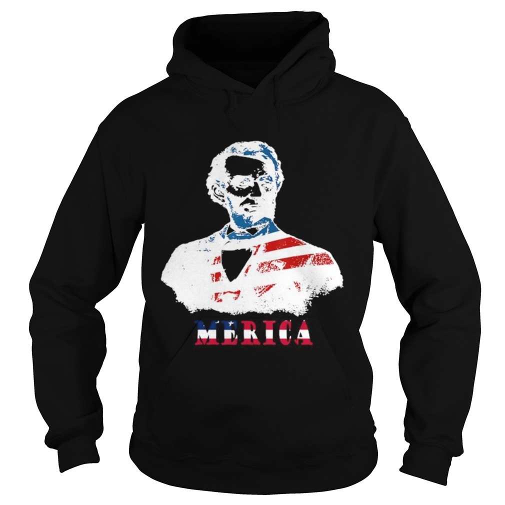 Abraham Lincoln 4th Of July American USA Flag Hoodie