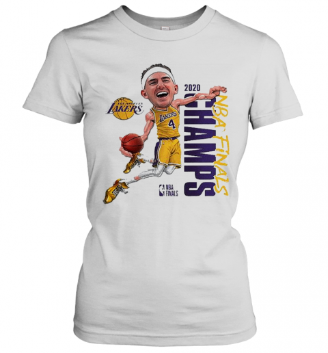 Alex Caruso Los Angeles Lakers Fanatics Branded 2020 NBA Finals Champions T-Shirt Classic Women's T-shirt