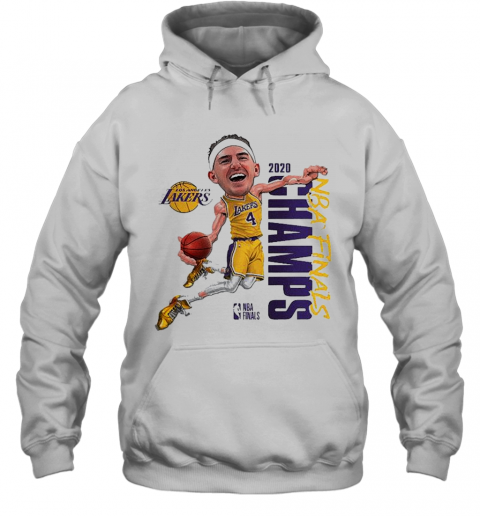 Alex Caruso Los Angeles Lakers Fanatics Branded 2020 NBA Finals Champions T-Shirt Unisex Hoodie