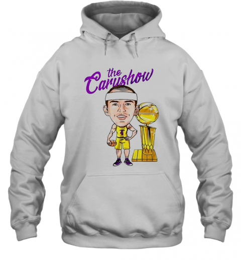 Alex Caruso The Carushow Championship Trophy T-Shirt Unisex Hoodie