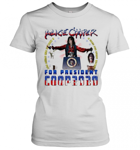 Alice Cooper For President 2020 T-Shirt Classic Women's T-shirt