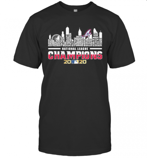 Atlanta Braves Logo National League Champions 2020 T-Shirt
