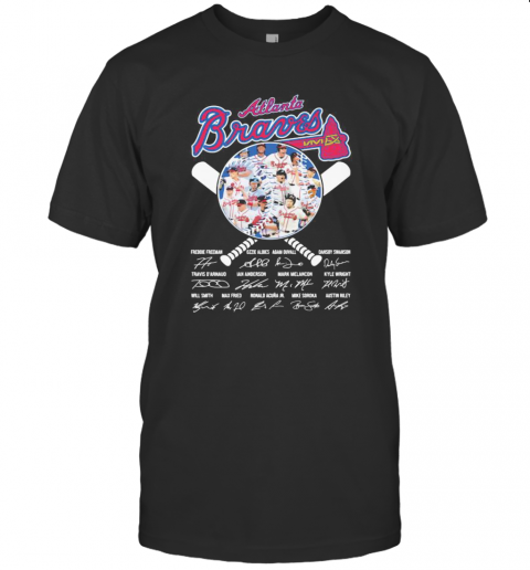 Atlanta Braves National League Champions 2020 Signatures T-Shirt