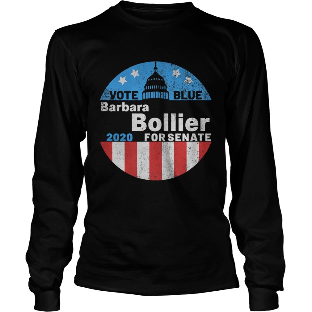 Barbara Bollier For Senate 2020 Election Democrat Voting Long Sleeve