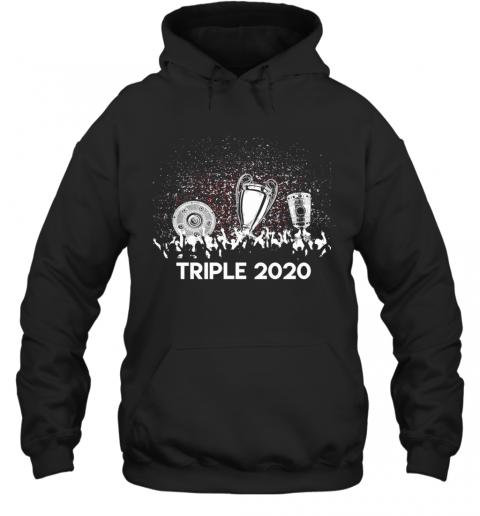 Bayern Munich Triple 2020 T-Shirt Unisex Hoodie