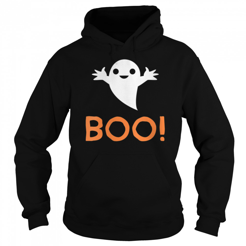 Boo Ghost Halloween Costume Unisex Hoodie
