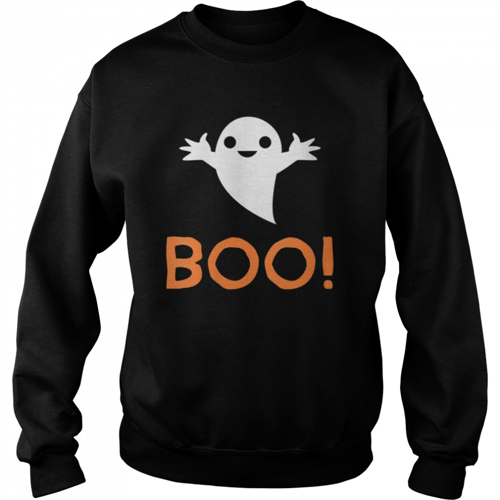 Boo Ghost Halloween Costume Unisex Sweatshirt