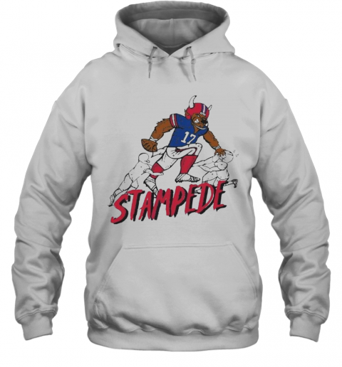 Buffalo Stampede T-Shirt Unisex Hoodie