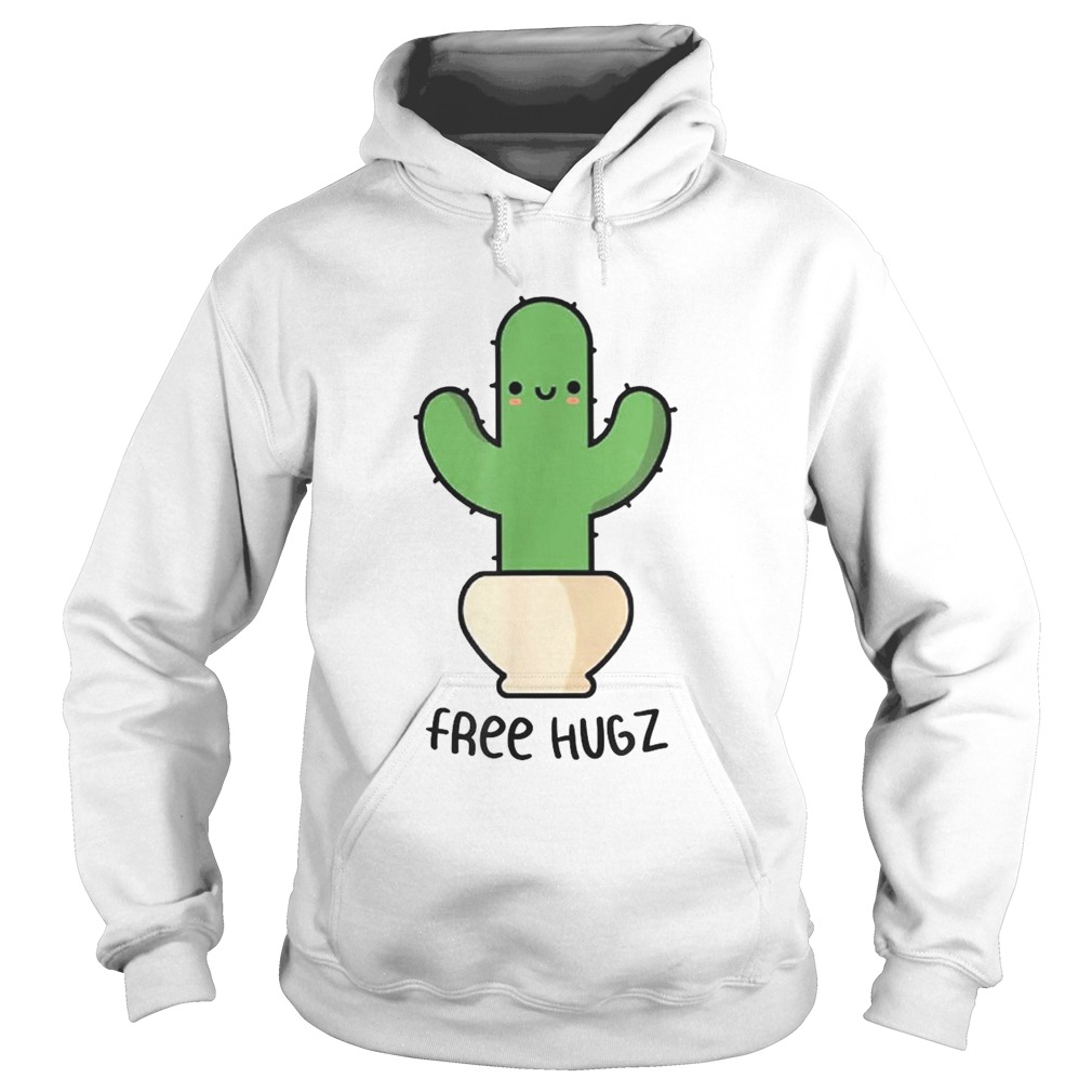 Cactus Free Hugs Cute Spiky Cactus Hoodie