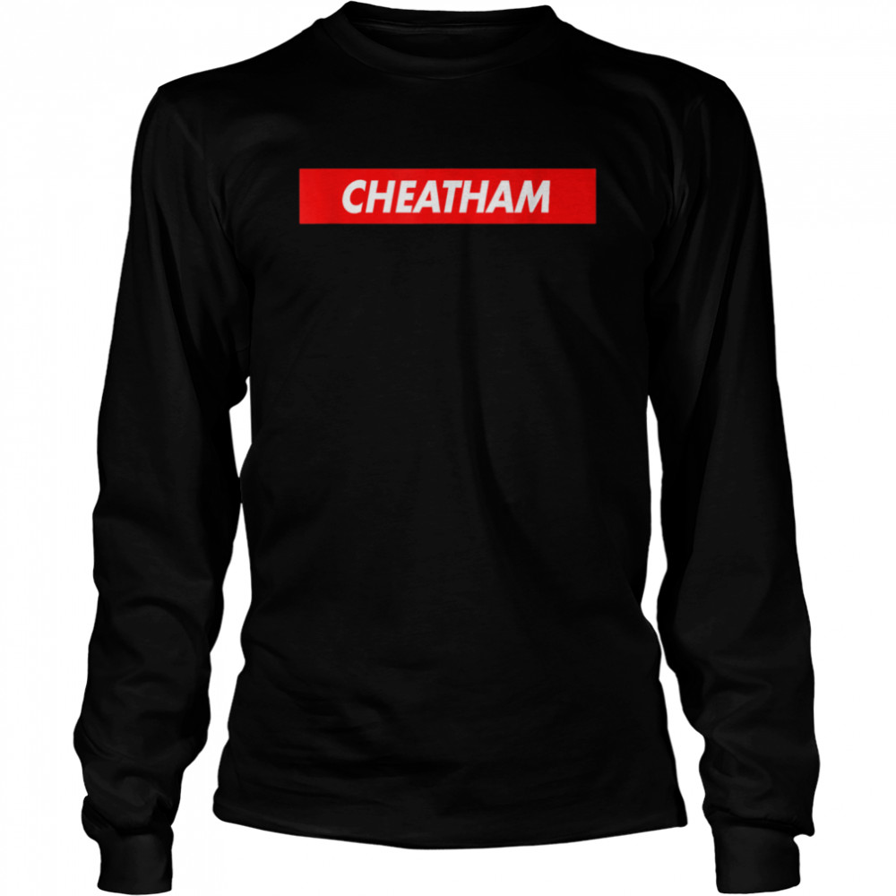 Cheatham Red Box Family Long Sleeved T-shirt