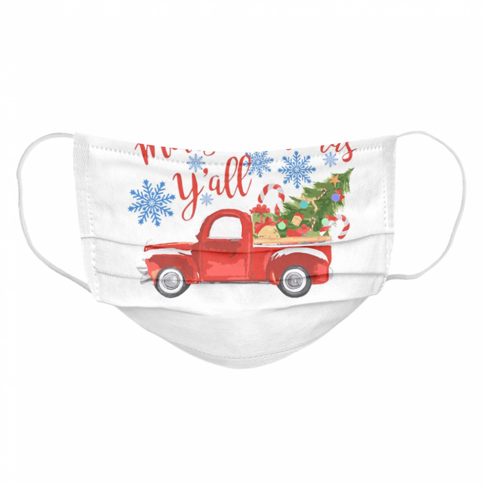 Chevrolet Advance Design Merry Christmas Y’all Cloth Face Mask