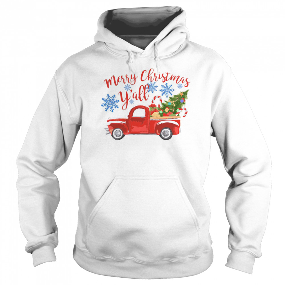 Chevrolet Advance Design Merry Christmas Y’all Unisex Hoodie