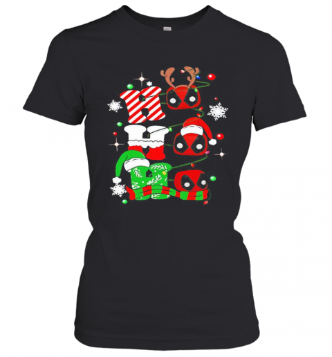 Christmas Deadpool Santa Ho Ho Ho T-Shirt Classic Women's T-shirt