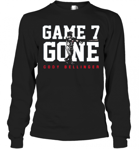 Cody Bellinger Game 7 Gone T-Shirt Long Sleeved T-shirt 