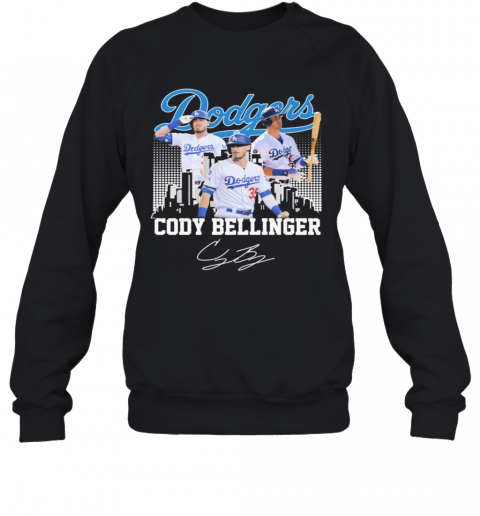 Cody Bellinger Los Angeles Dodgers Signature T-Shirt Unisex Sweatshirt