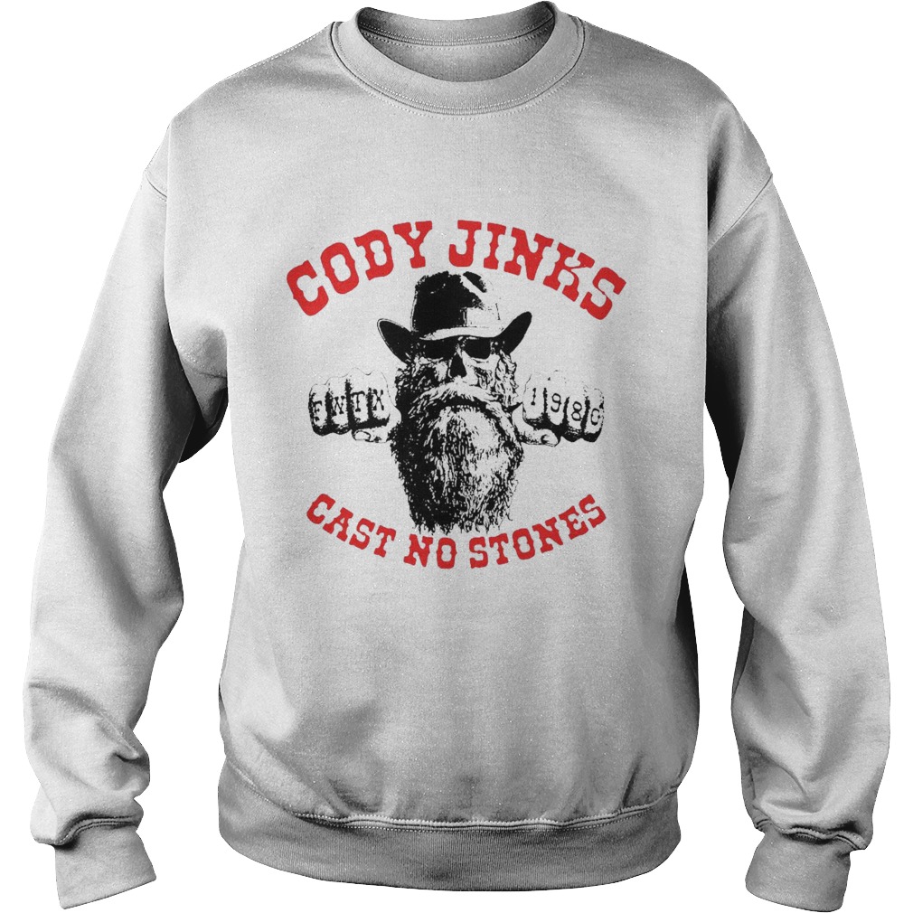 Cody Jinks Cast No Stones Sweatshirt