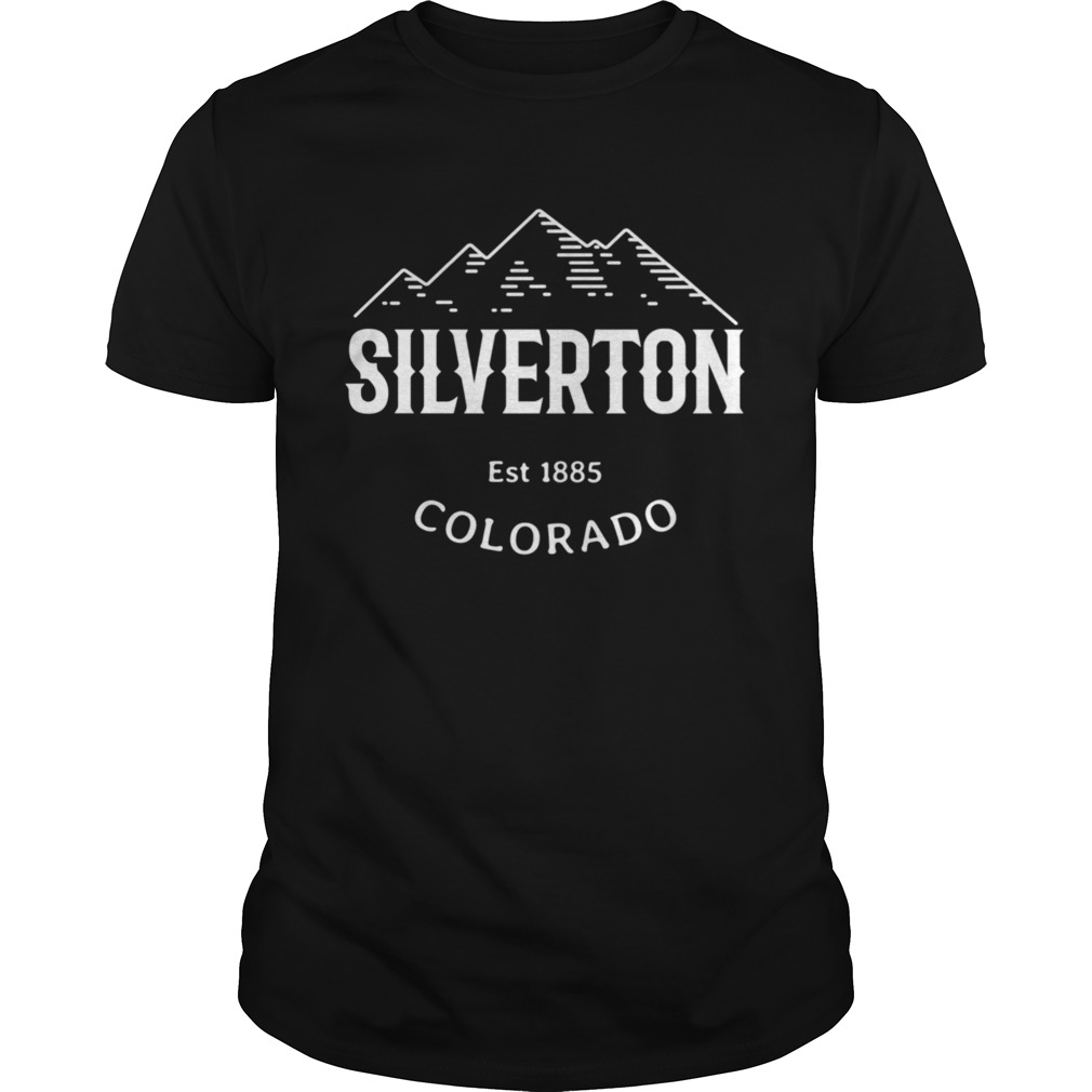 Cool Silverton Colorado Vintage Rocky Mountain Novelty shirt