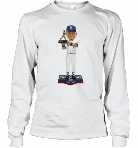 Corey Seager Los Angeles Dodgers 2020 World Series Champions MVP T-Shirt Long Sleeved T-shirt 