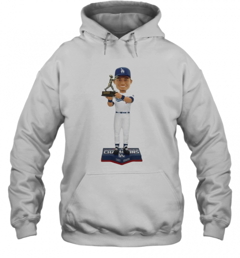 Corey Seager Los Angeles Dodgers 2020 World Series Champions MVP T-Shirt Unisex Hoodie