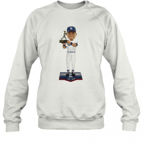 Corey Seager Los Angeles Dodgers 2020 World Series Champions MVP T-Shirt Unisex Sweatshirt