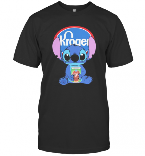 Disney Stitch Kroger Logo T-Shirt