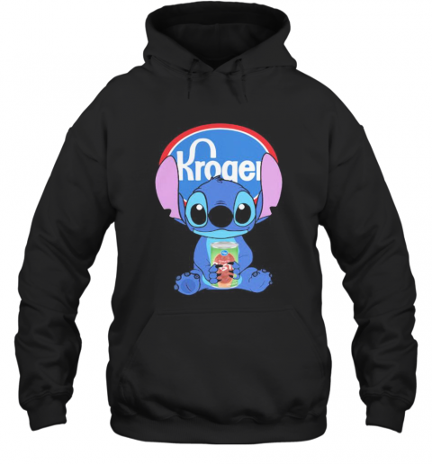 Disney Stitch Kroger Logo T-Shirt Unisex Hoodie