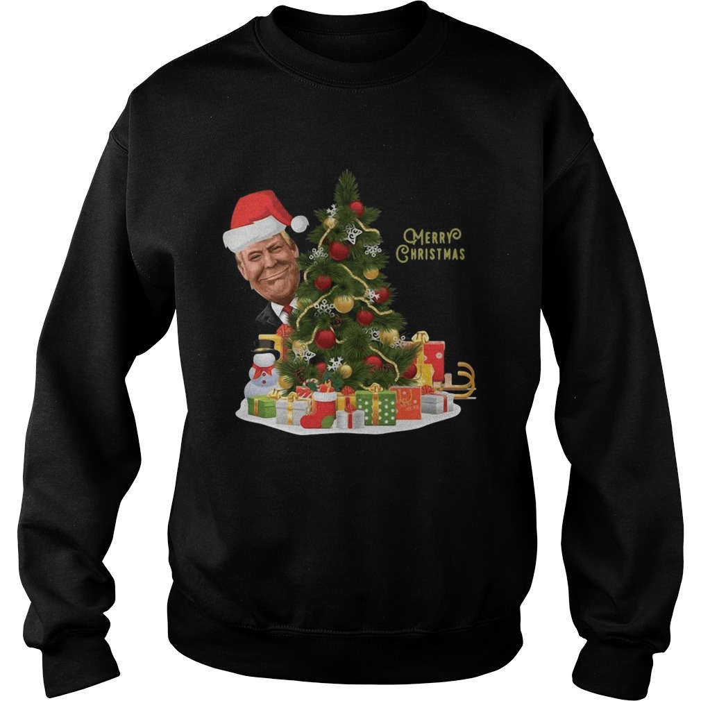 Donald Trump Merry Christmas Sweatshirt