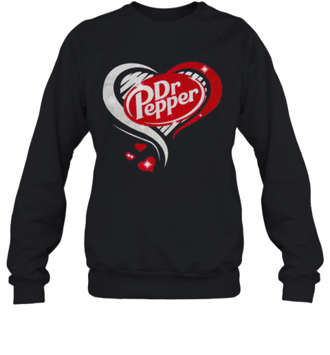 Dr Pepper Love Heart T-Shirt Unisex Sweatshirt