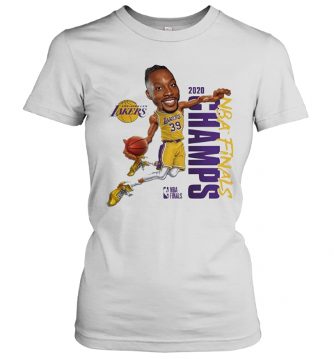 Dwight Howard Team Los Angeles Lakers Branded 2020 NBA Finals Champions T-Shirt Classic Women's T-shirt