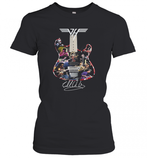 Eddie Van Halen Guitar Signature T-Shirt Classic Women's T-shirt