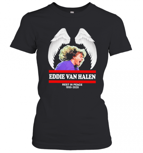 Eddie Van Halen Rest In Peace 1955 2020 T-Shirt Classic Women's T-shirt